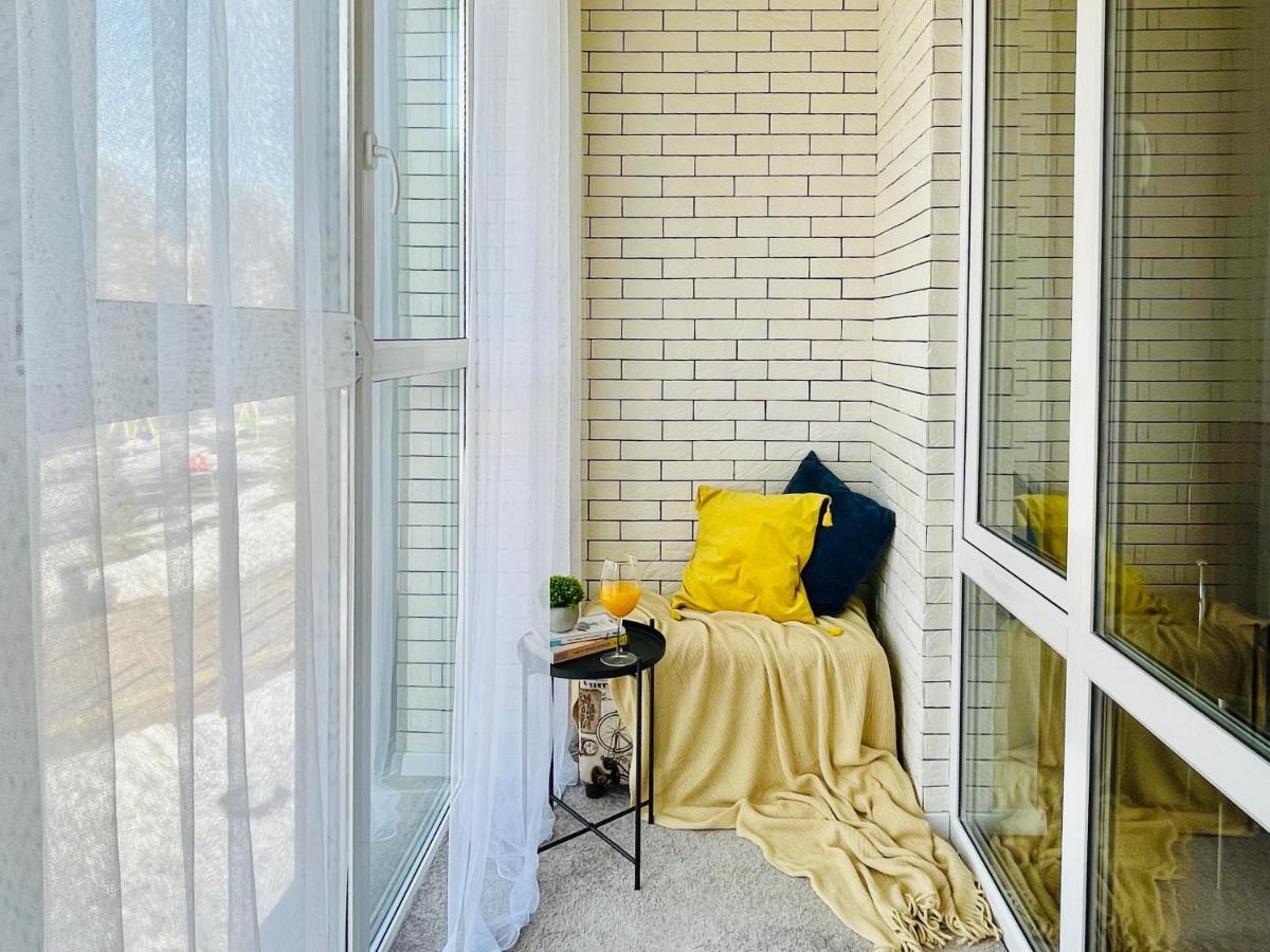 Уютная Стильная Квартира Возле Центрального Парка Горького! Apartment Алма Ата Екстериор снимка